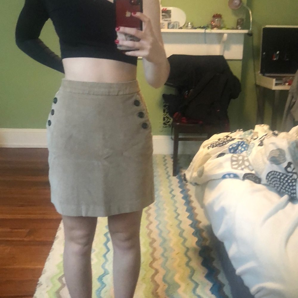 corduroy skirt